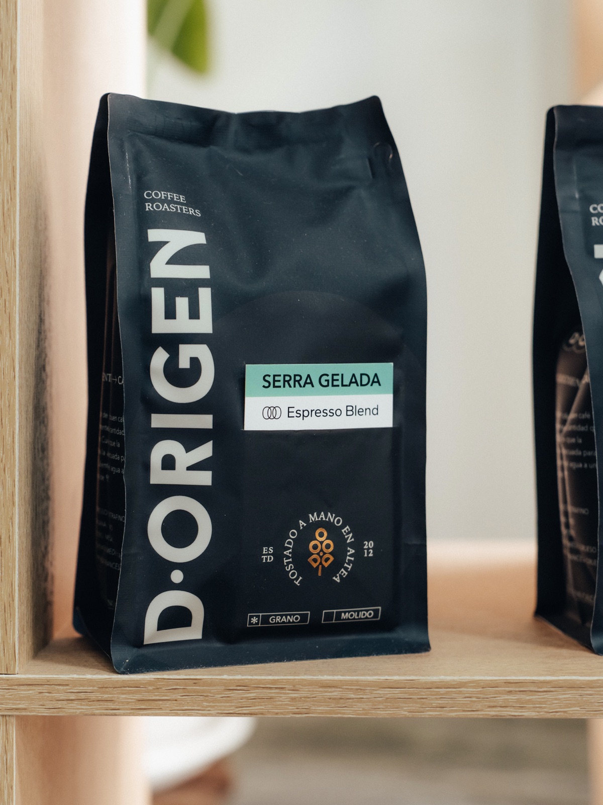 Bolsa de café de especialidad D·Origen